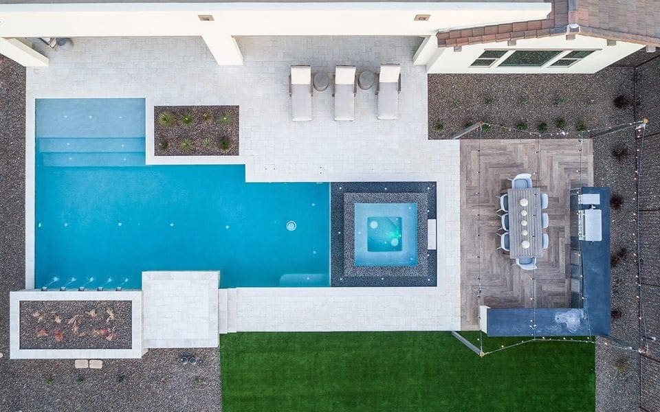 arizona dream pool and backyard
