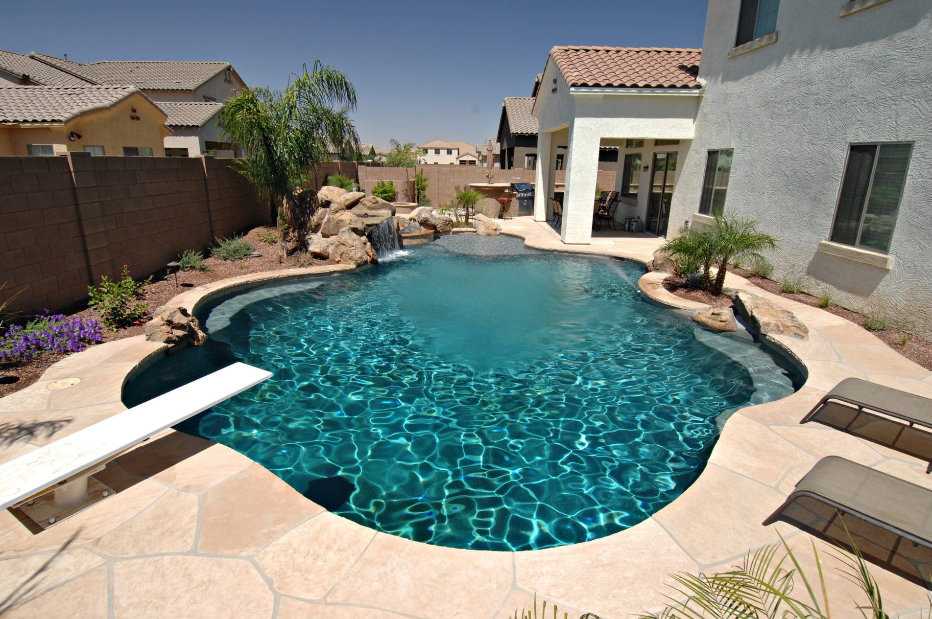 Arizona Dream California Pools, Arizona Pool Landscaping Plants