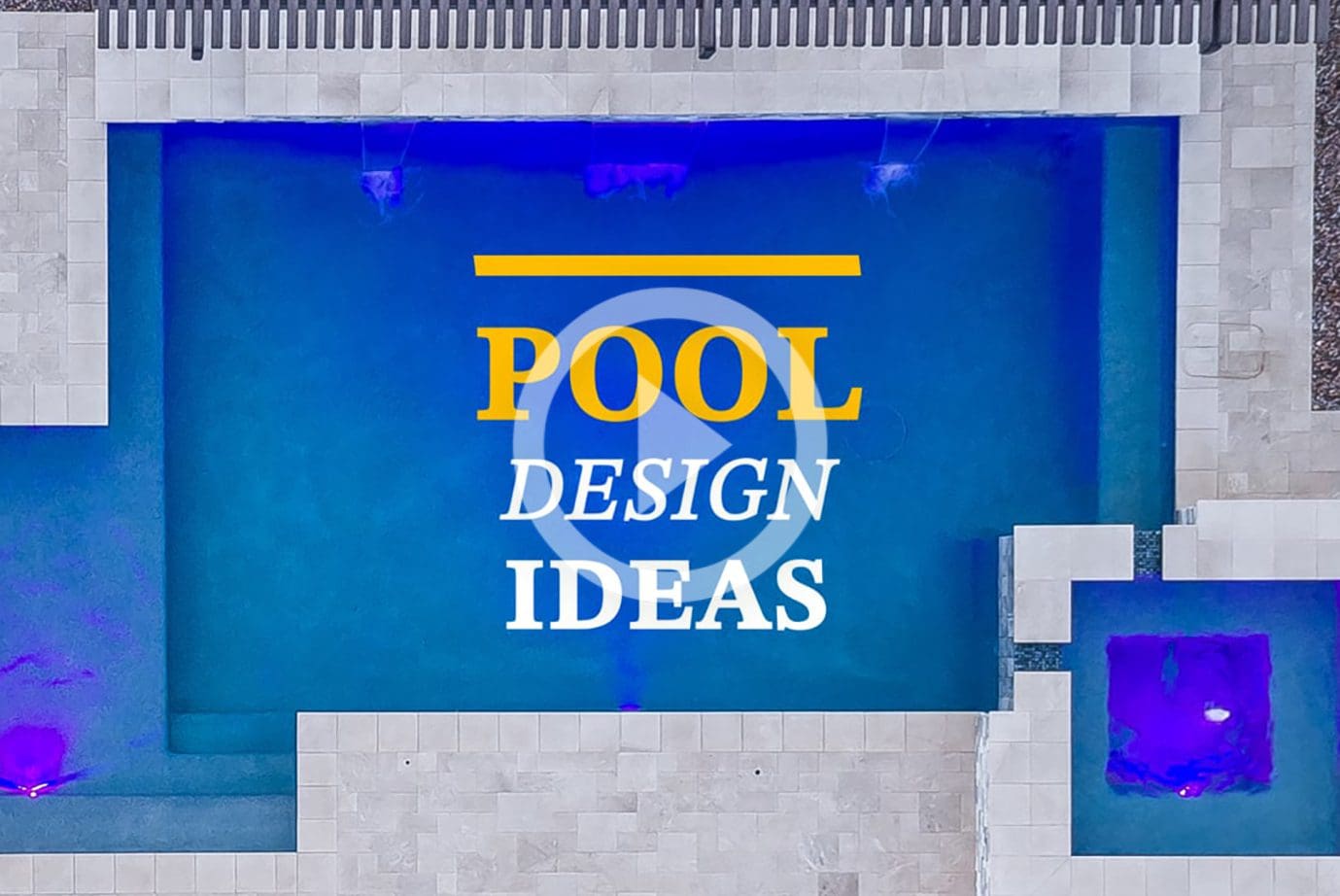 Pool Design Ideas: Modern Geometric Pool Design In Cave Creek