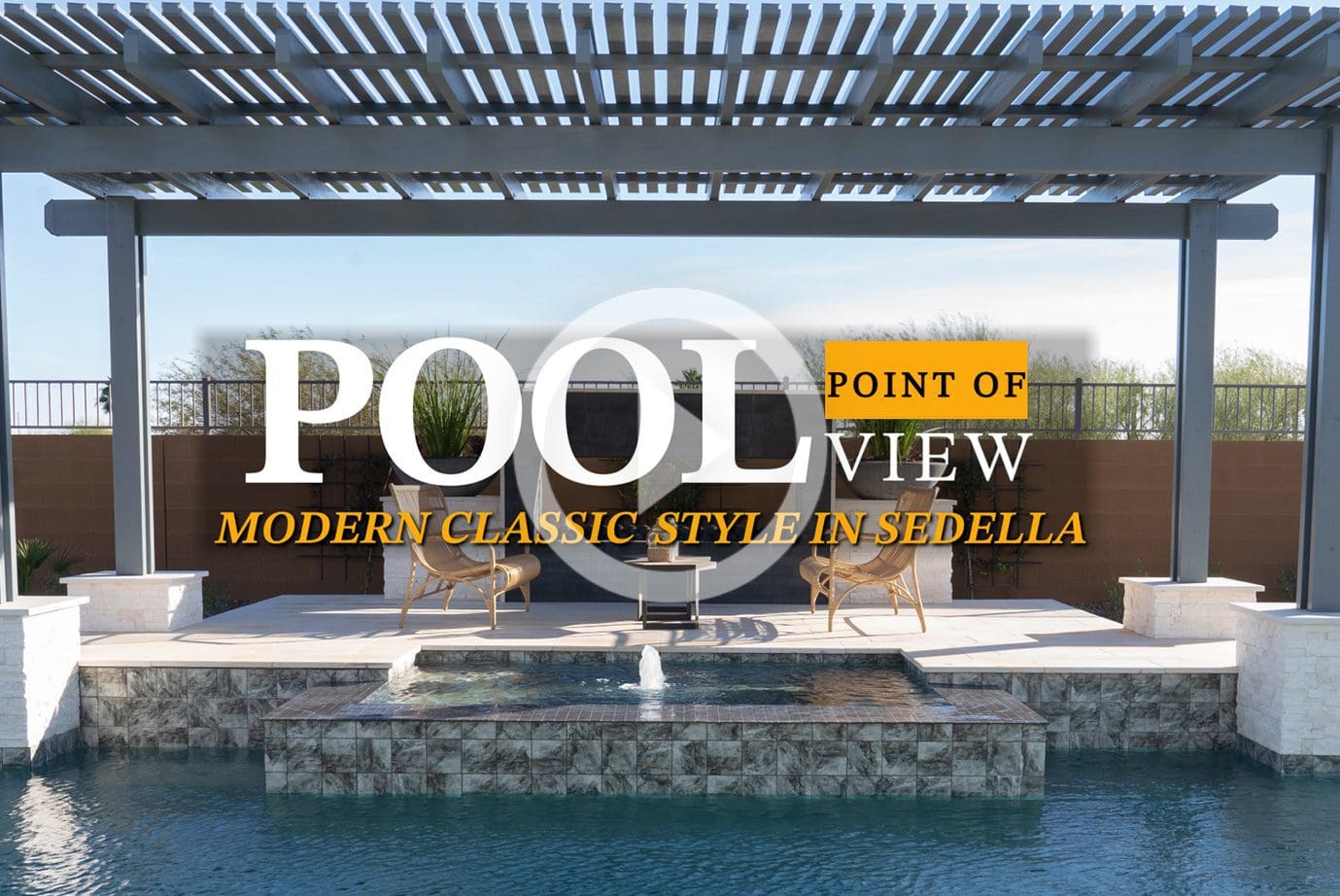 Pool Point Of View – Modern Classic Style In Sedella