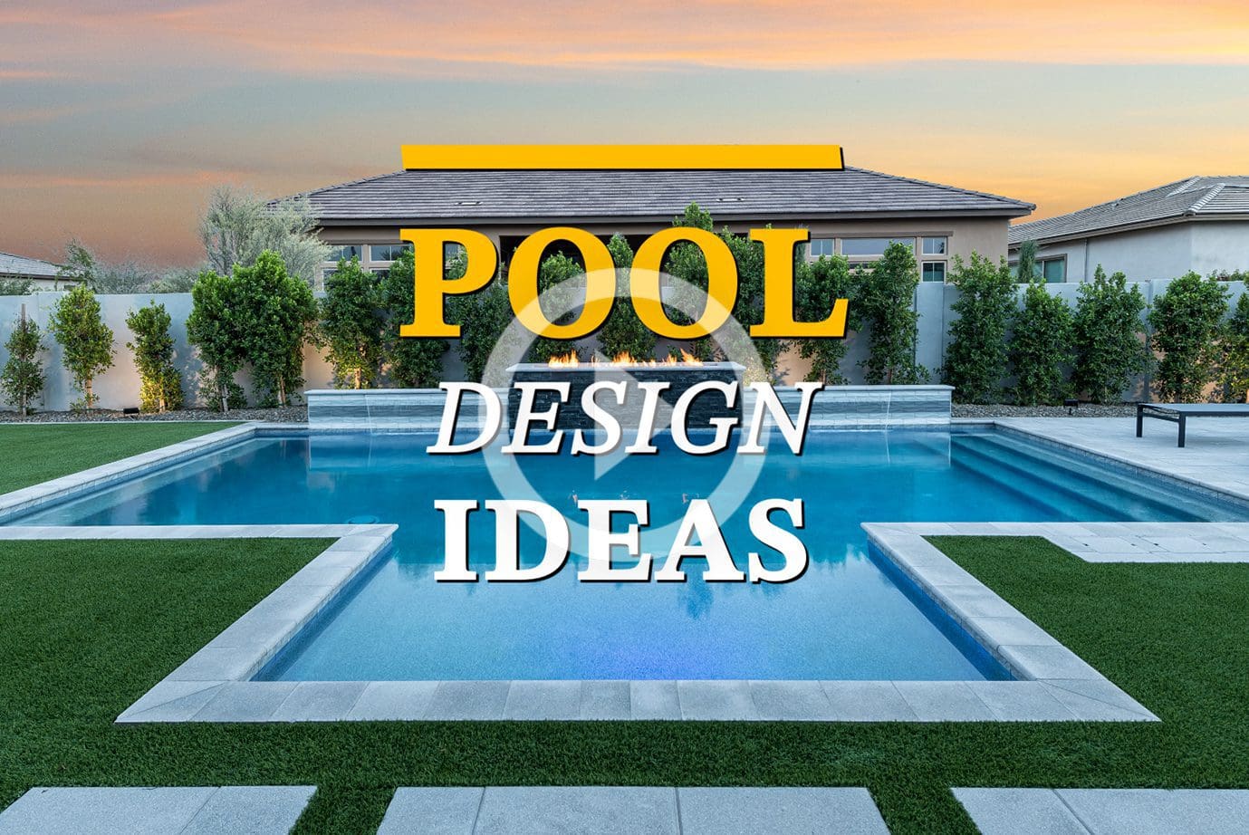 Pool Design Ideas: Chandler Contemporary