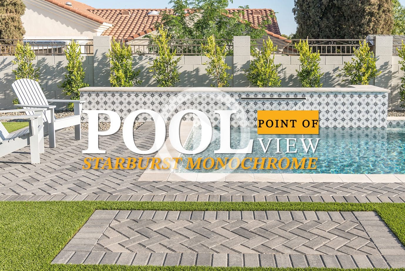 Pool Point Of View – Starburst Monochrome