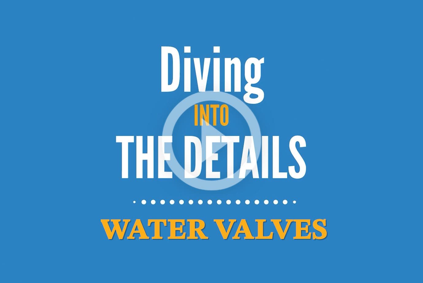 Diving Into the Details: Pool Water Valves