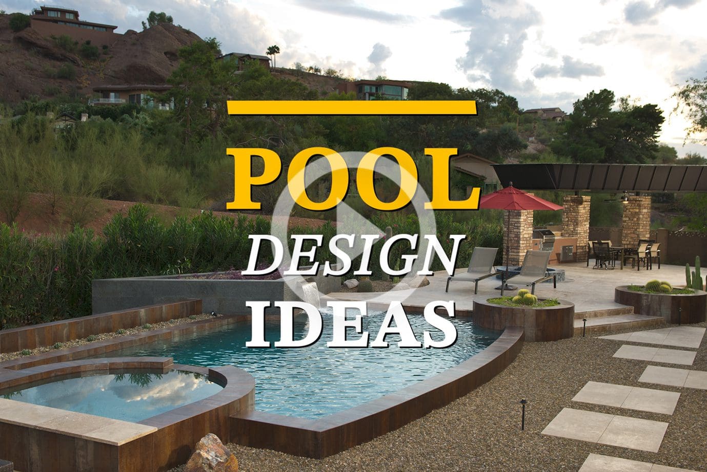 Pool Design Ideas: Camelback, Concrete & Copper