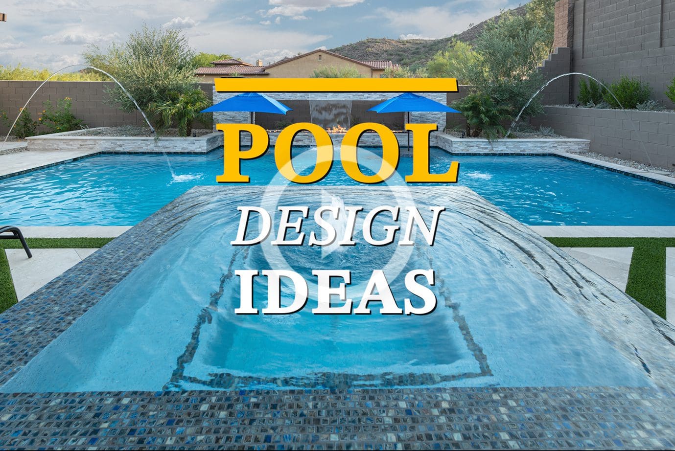 Pool Design Ideas: Peoria Contemporary Clubhouse