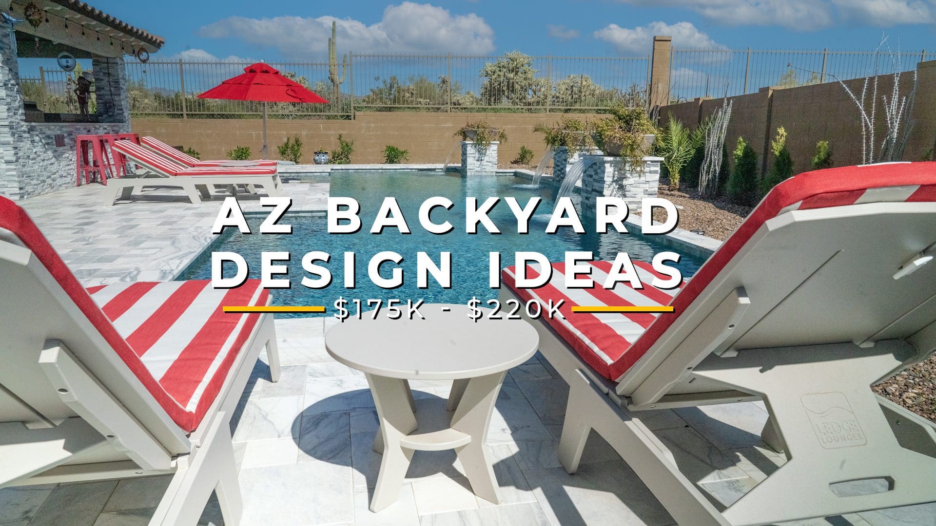 Arizona Backyard Design Ideas: Covered Outdoor Kitchen Design, A Chef’s Dream