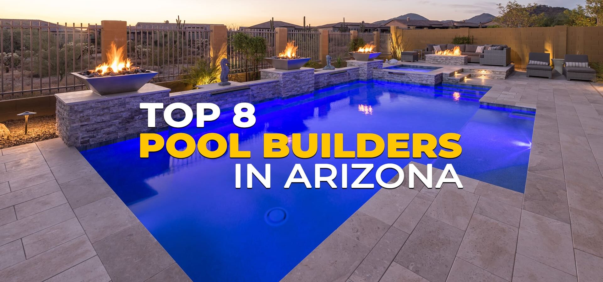 The Top 8 Pool Builders In Arizona In 2023 (Ratings & Reviews)